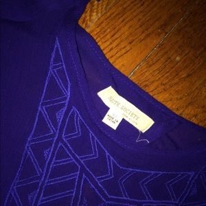 Sassy Purple Shimmy Shirt!